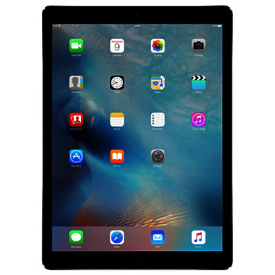 Apple iPad Pro, A9X, iOS, 12.9, Wi-Fi, 128GB Space Grey